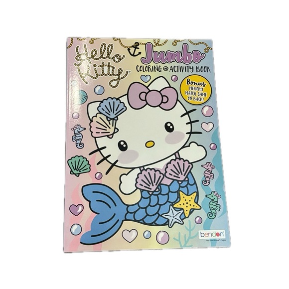 Hello Kitty Toys Hello Kitty Jumbo Coloring And Activity Book